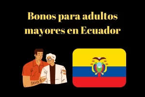 bonos para adultos mayores ecuador